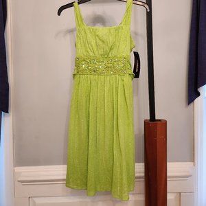 MyMichelle Girls Green Dress